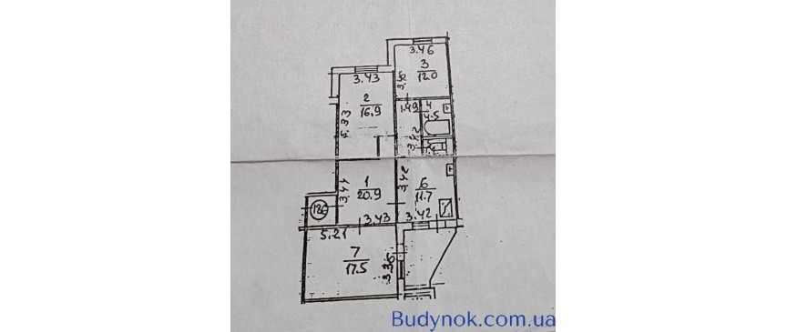 продаж 3-к квартира Київ, Дарницький, 95000 $