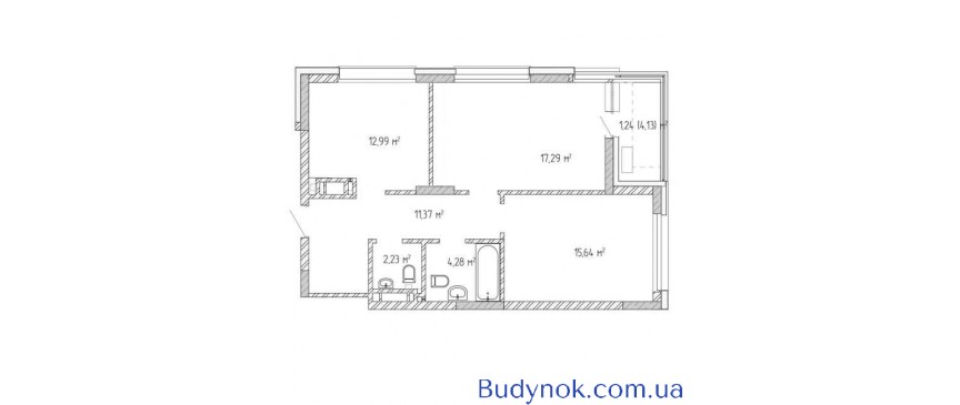 продаж 2-к квартира Броварський, Бровари, 85000 $