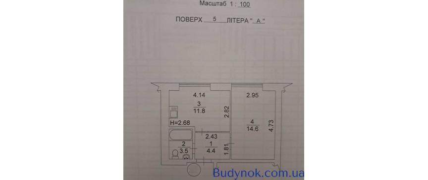 продаж 1-к квартира Києво-Святошинський, Ірпінь, 36500 $