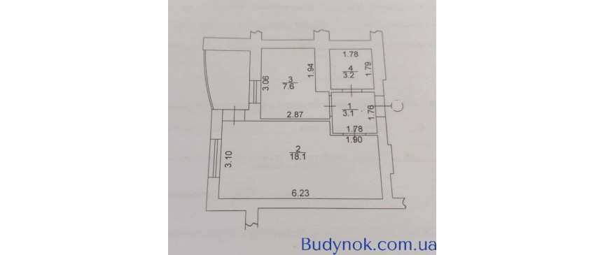 продаж 1-к квартира Києво-Святошинський, Ірпінь, 34900 $