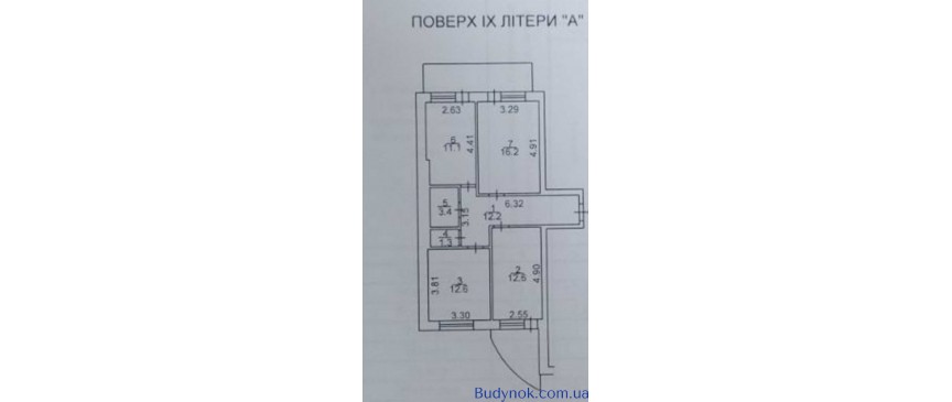 продаж 3-к квартира Бориспільський, Бориспіль, 45000 $