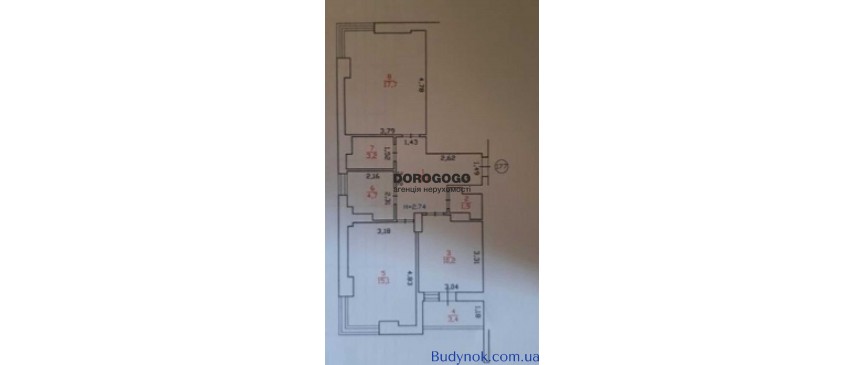 продаж 2-к квартира Києво-Святошинський, Вишневе, 63000 $
