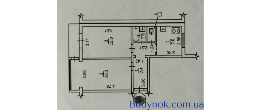 довгострокова оренда 2-к квартира Київ, Солом`янський, 18000 грн./міс.