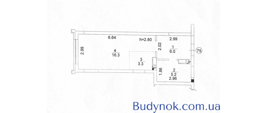 продаж 1-к квартира Київ, Подільський, 52000 $