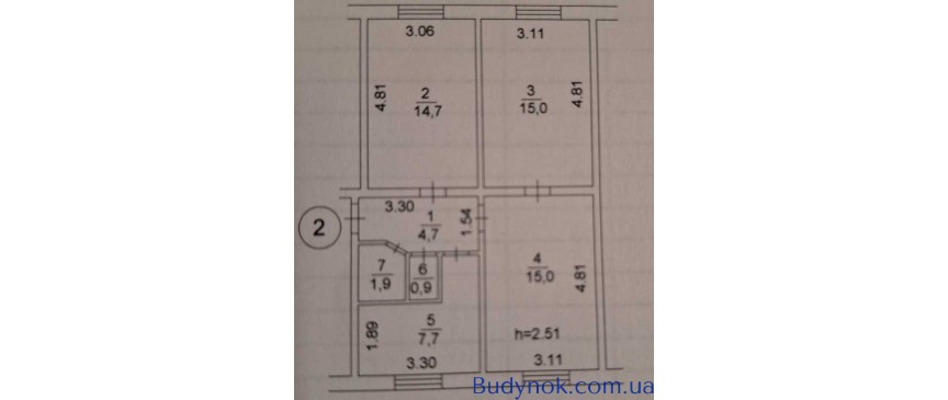 продаж 3-к квартира Київ, Дніпровський, 65000 $