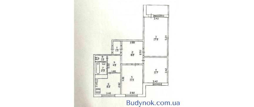 продаж 3-к квартира Київ, Голосіївський, 66000 $