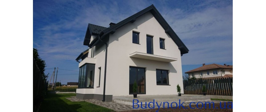 Новий житловий будинок 131 м.кв. в с. Крячки Київської області