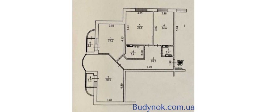 продаж 3-к квартира Київ, Печерський, 120000 $