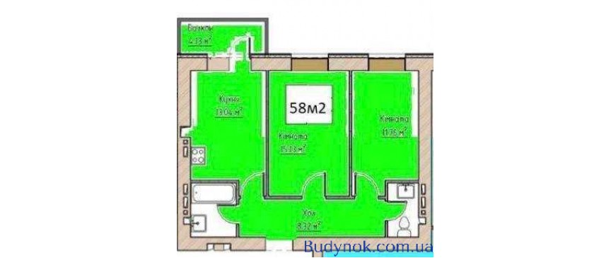 продаж 2-к квартира Києво-Святошинський, Софіївська Борщагівка, 52200 $