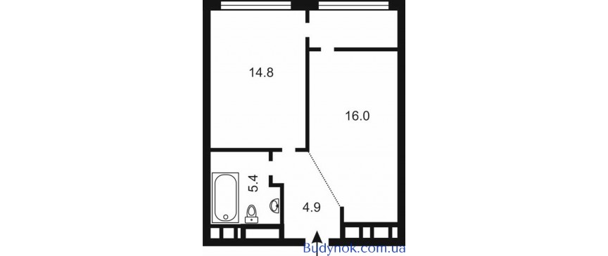 продаж 1-к квартира Київ, Подільський, 58000 $