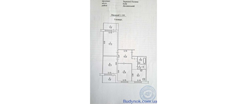 продаж 3-к квартира Київ, Деснянський, 85000 $