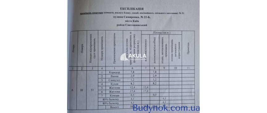 продаж 2-к квартира Київ, Святошинський, 65000 $