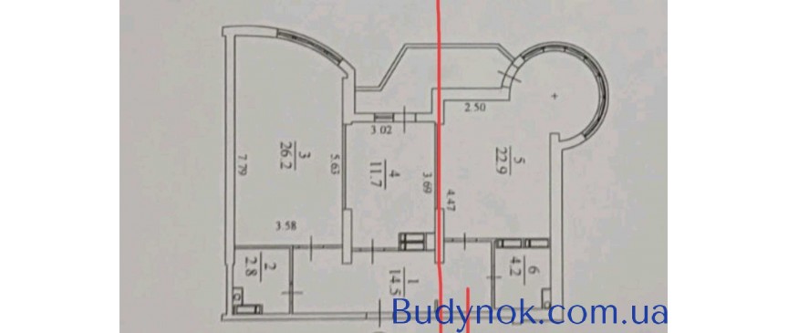 продаж 3-к квартира Київ, Дніпровський, 88000 $