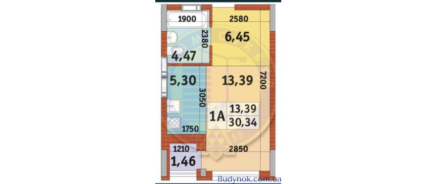 продаж 1-к квартира Київ, Оболонський, 33000 $