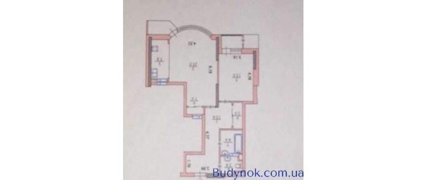 продаж 1-к квартира Київ, Дарницький, 77000 $