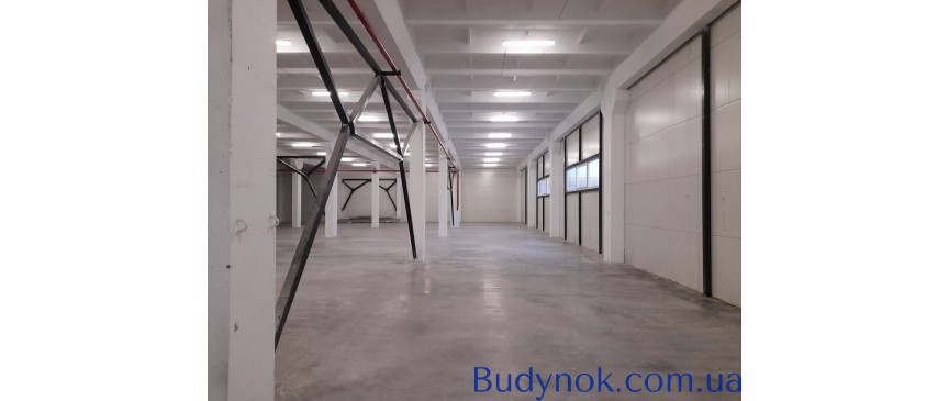 О Р Е Н Д А : Склад  з рампою 802 кв. м. Індустріальний парк КИТ