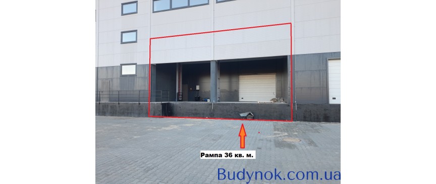 О Р Е Н Д А : Склад  з рампою 281 кв. м. Індустріальний парк КИТ