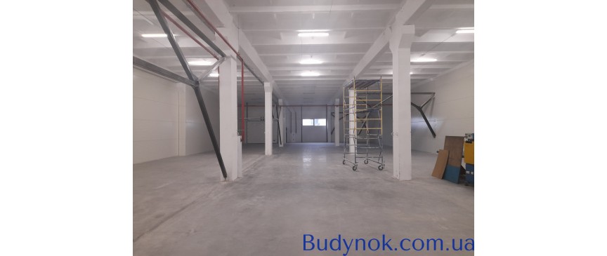 Орендуйте нове приміщення в індустріальному парку «КИТ» Буча від 235 до 2540 кв. м.