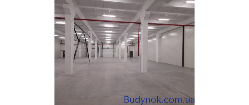 О Р Е Н Д А : Склад  з рампою 997 кв. м. Індустріальний парк КИТ