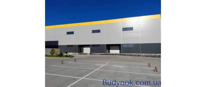 Орендуйте нове приміщення в індустріальному парку «КИТ» Буча від 235 до 2540 кв. м.