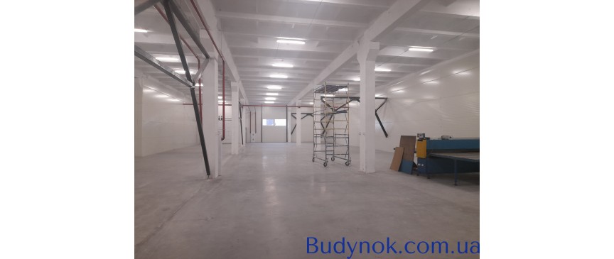 Орендуйте нове приміщення в індустріальному парку «КИТ» Буча від 235 до 2540 кв. м.