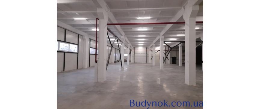 О Р Е Н Д А : Склад  з рампою 802 кв. м. Індустріальний парк КИТ