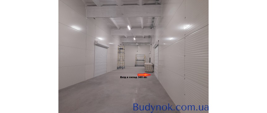 О Р Е Н Д А : Склад  з рампою 385 кв. м. Індустріальний парк КИТ