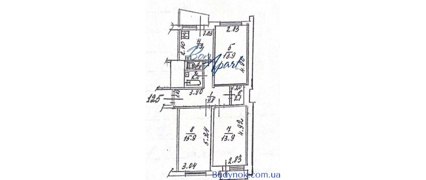 продаж 3-к квартира Київ, Солом`янський, 82000 $