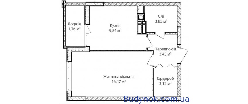 продаж 1-к квартира Києво-Святошинський, Ірпінь, 63500 $