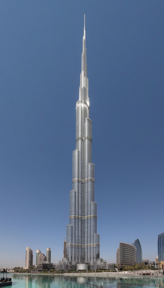 Бурдж-Халифа (Дубай, ОАЭ)