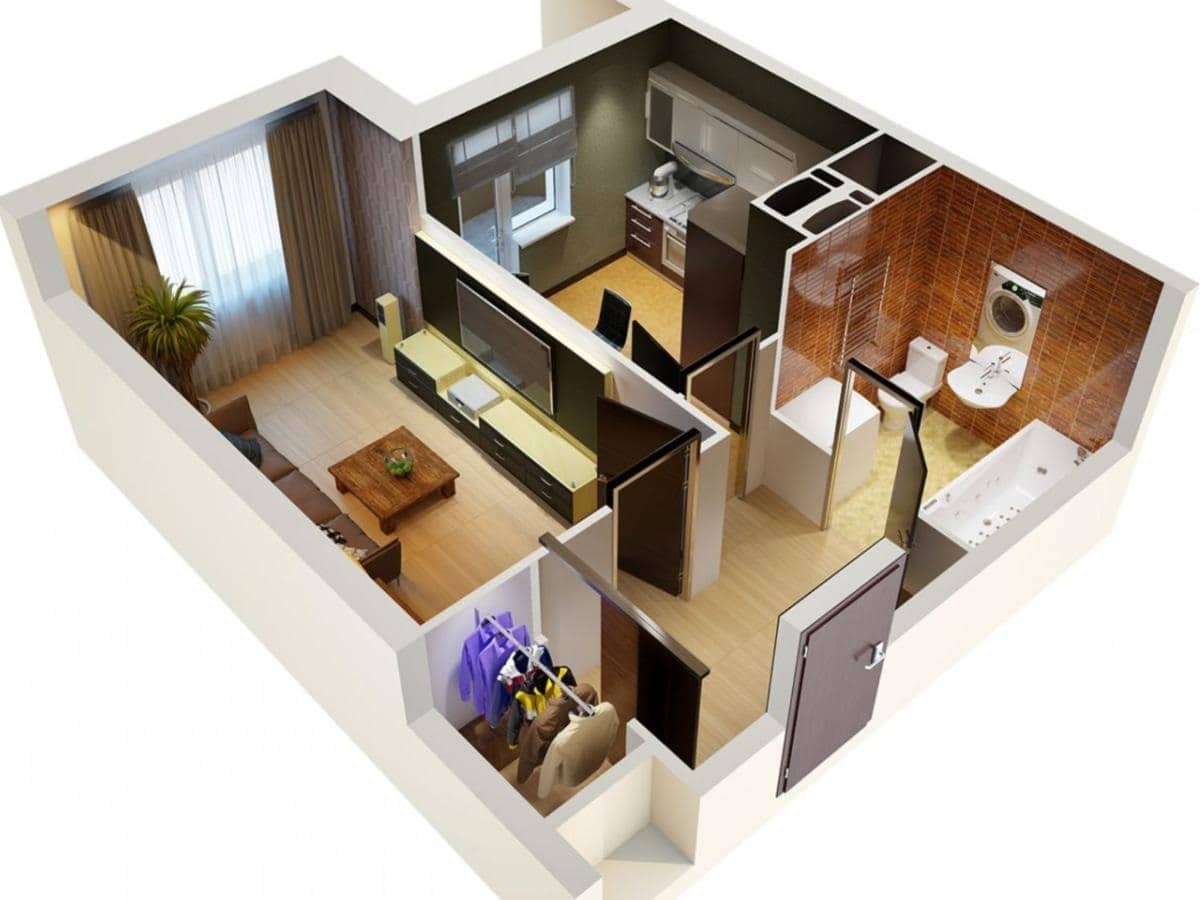 Дизайн интерьера квартир