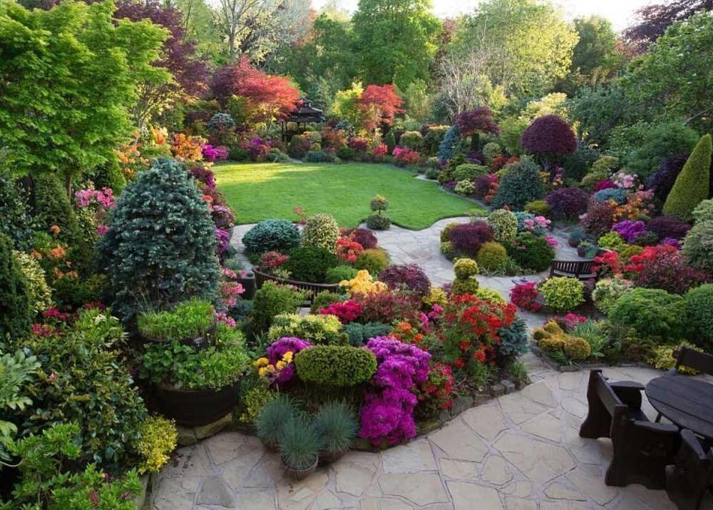 Идеи дизайна сада (68 фото) - красивые картинки и HD фото