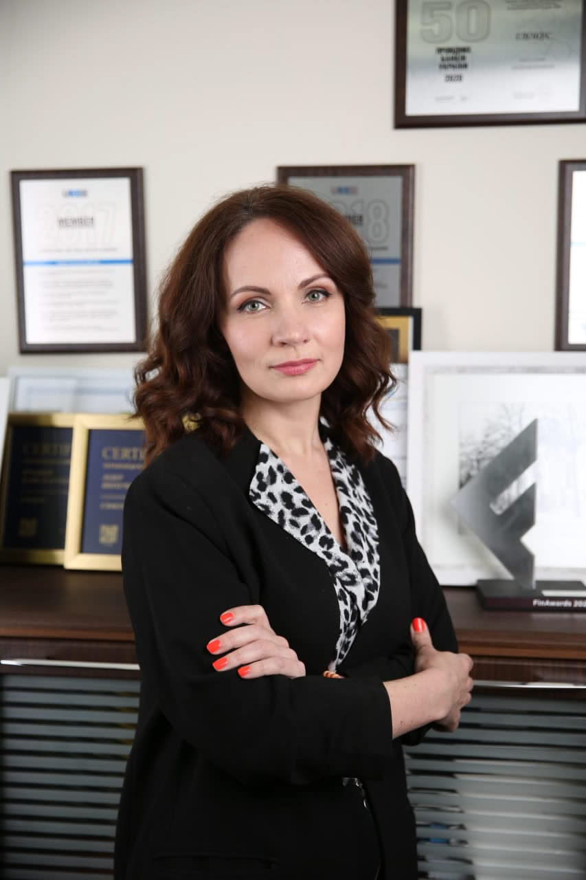 Екатерина Лычана, начальник управления по работе с партнерами ГЛОБУС БАНКА.